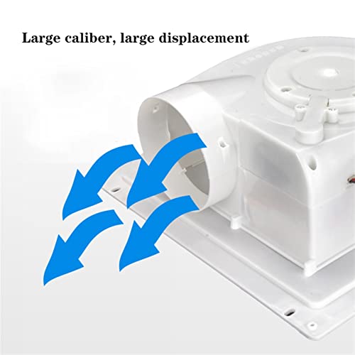 HASMI Exhaust Fan Integrated Ceiling Led Lighting Ventilating Fan, 2-in-1 Silent Exhaust Fan with Light, 30×30cm Ceiling Ventilating Fan for Bathroom Kitchen Ventilation Fan