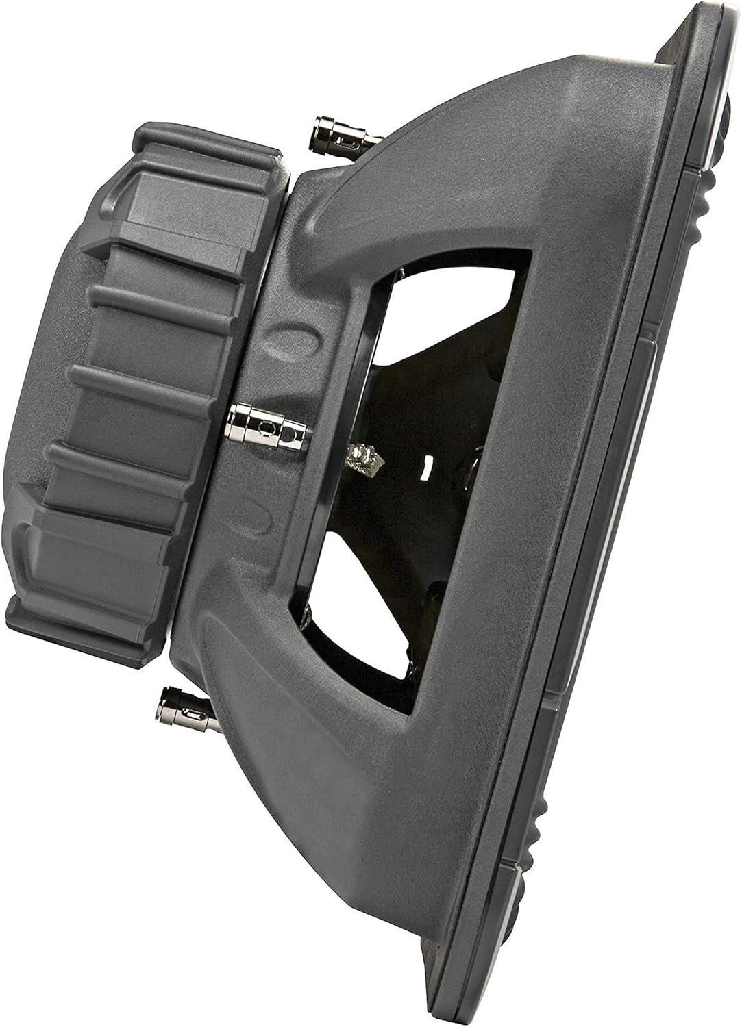 Kicker L7R 12 Inch 1200W Max Power 4 Ohm DVC Square Car Audio Subwoofer, Black