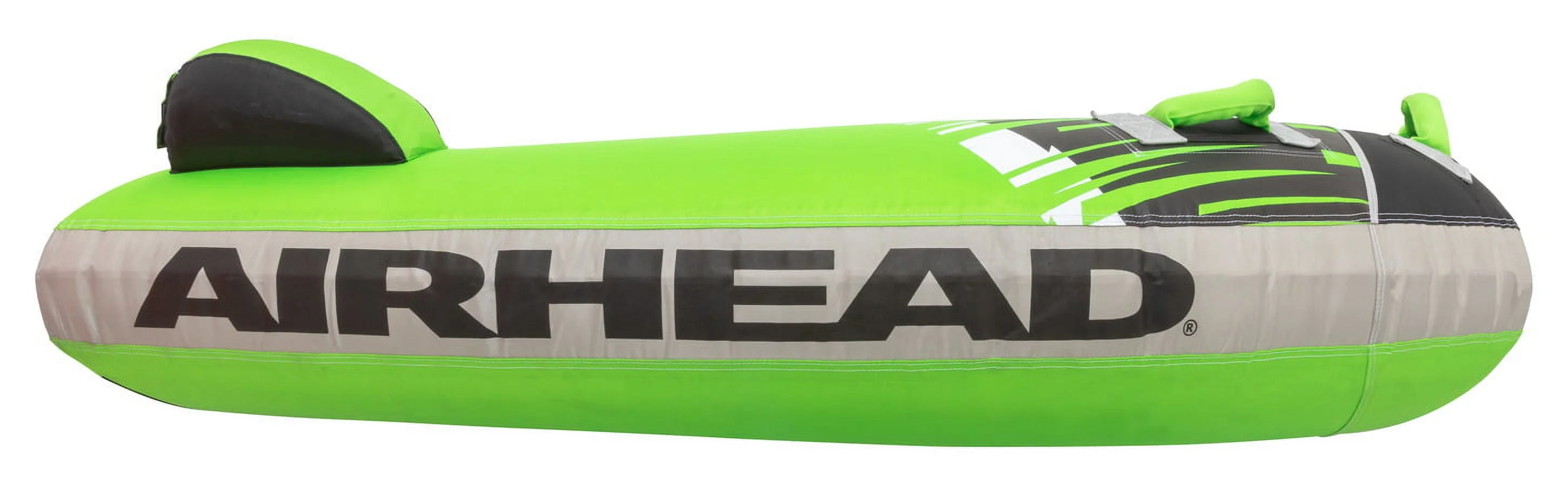 Airhead G-Force 4-Person Seating Capacity Towable Boat Tube Float, Heavy-Duty Nylon, Green