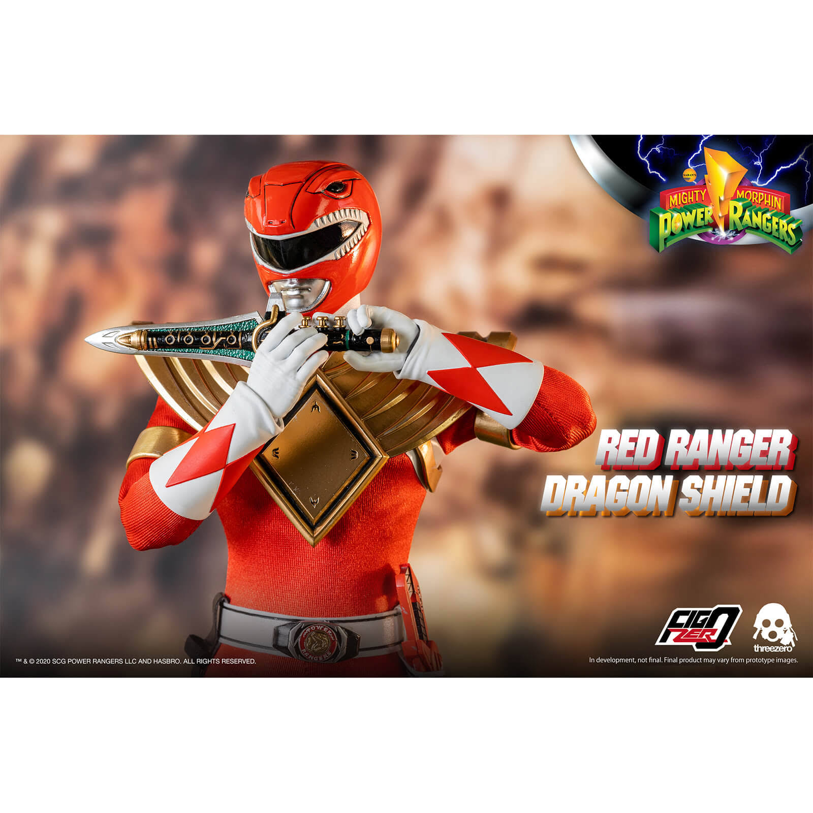 Power Rangers Dragon Shield Red Ranger PX 1/6 Scale Figure
