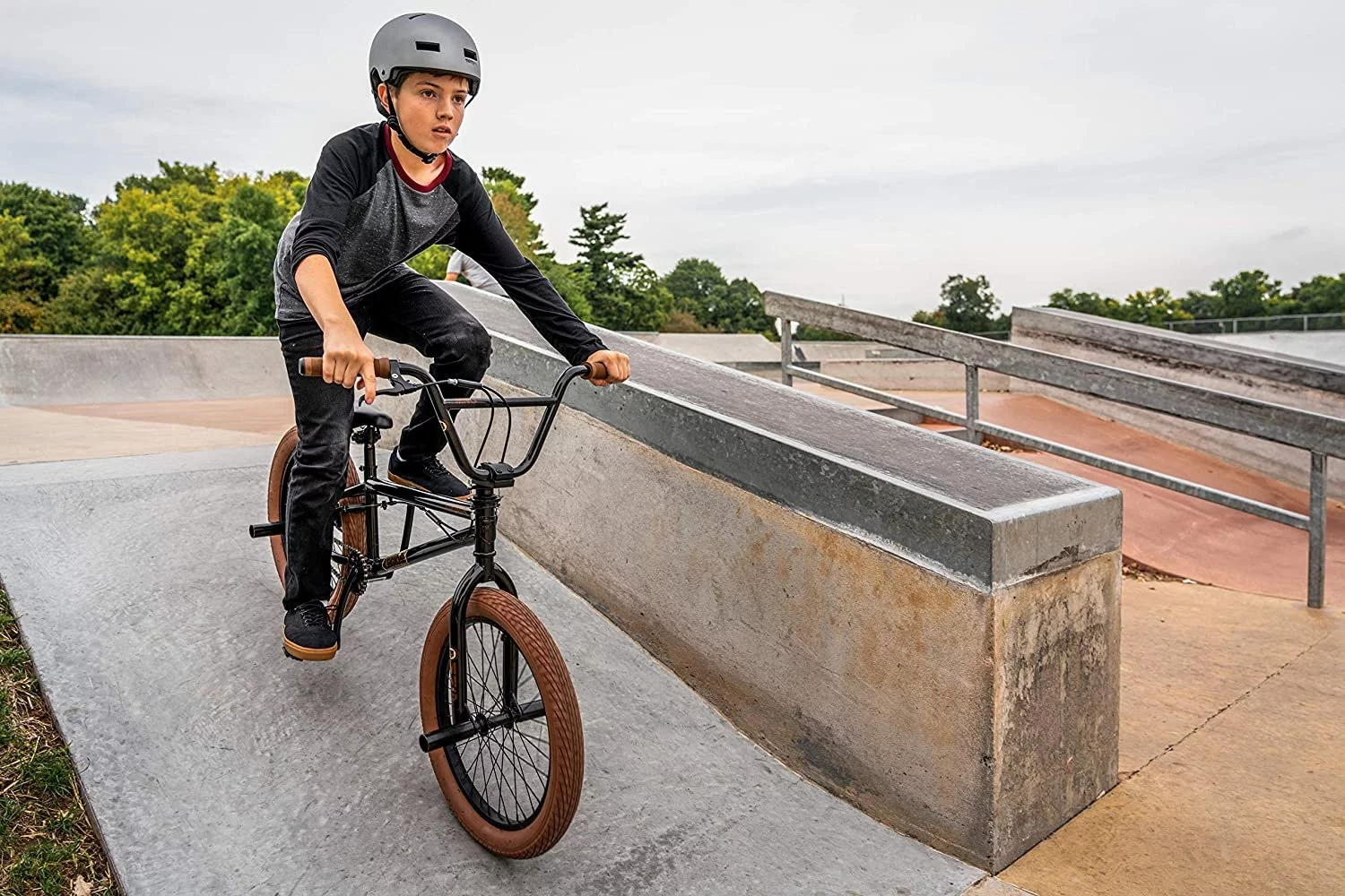Mongoose Legion L20 Freestyle BMX Bike Line for Beginner-Level to Advanced Riders, Steel Frame, 20-Inch Wheels, Black
