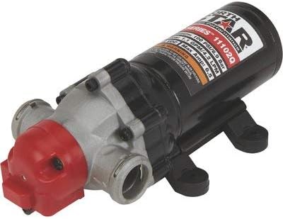 NorthStar NSQ Series 12V On-Demand High Pressure Sprayer Diaphragm Pump with Quick-Connect Ports - 1.1 GPM, 100 PSI