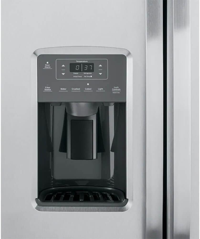 GE® 25.3 Cu. Ft. Side-By-Side Refrigerator