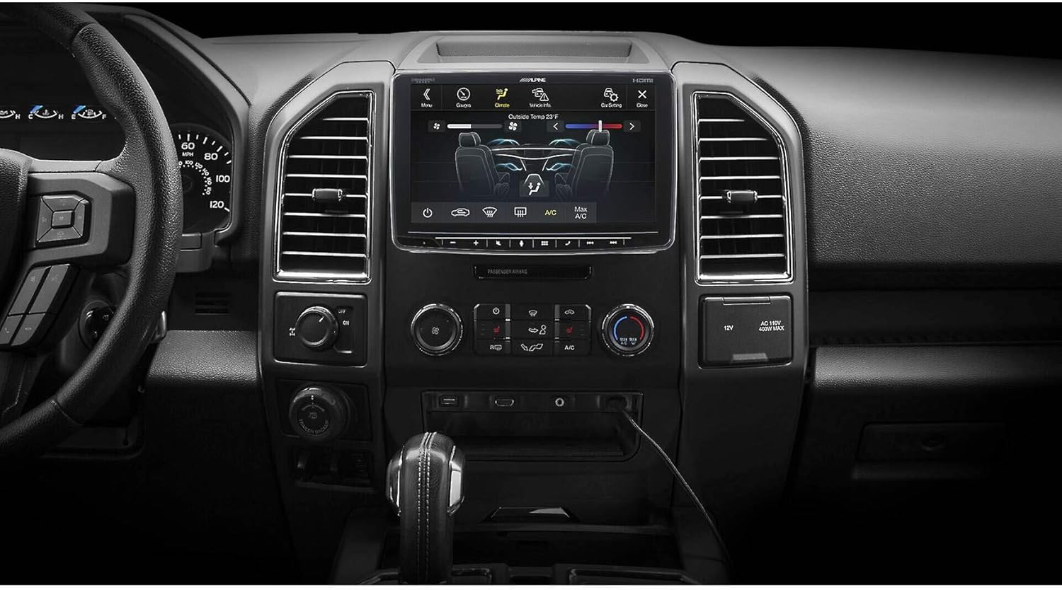 Alpine iLX-F409 Car Audio 9" Touchscreen Bluetooth Digital Media Radio Receiver