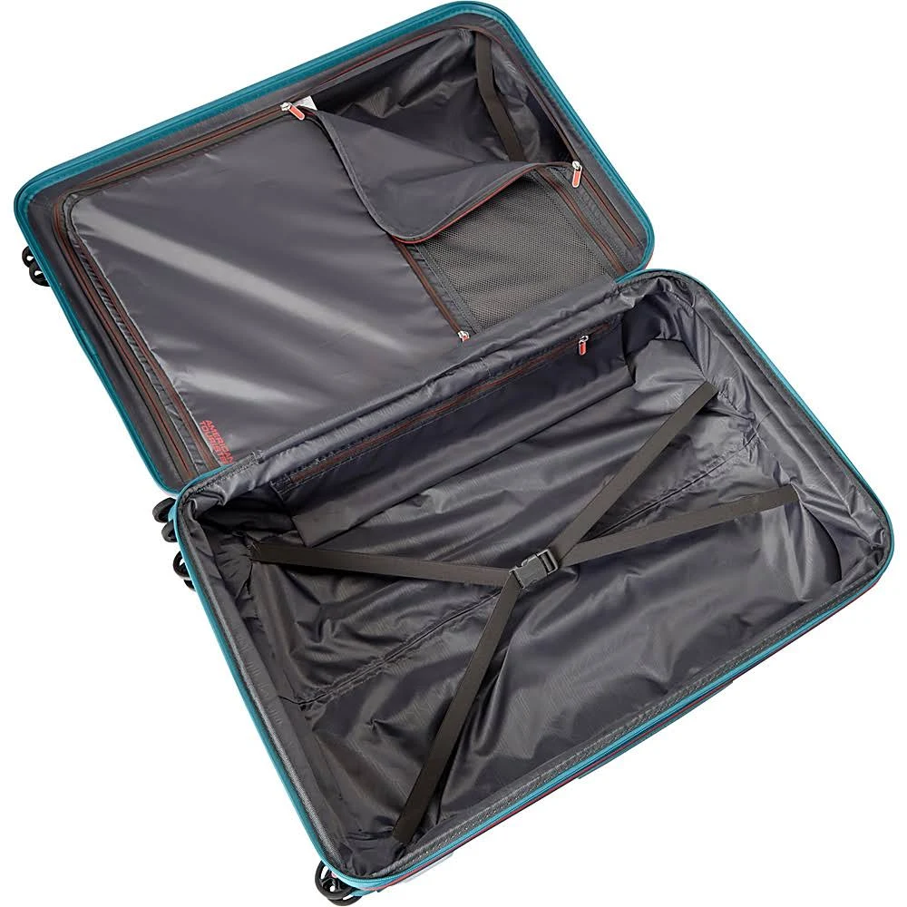 American Tourister Grey/Red Technum 28-in. Spinner