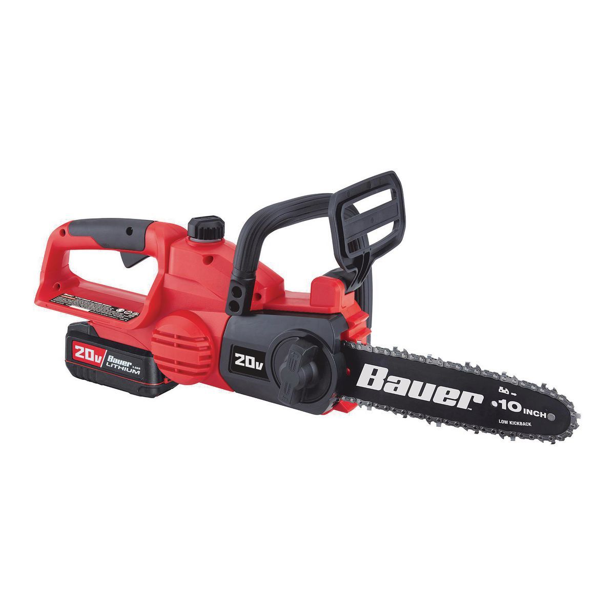 BAUER 20V Cordless, 10 in. Chainsaw 窶・Tool Only