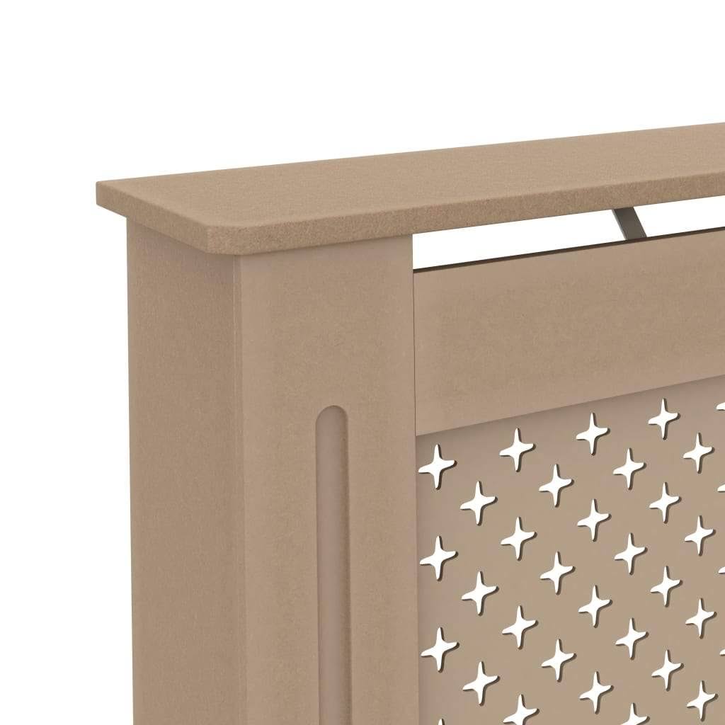 vidaXL Radiator Cover 67.7x22x17.5x22x31.9x22 MDF, 288199