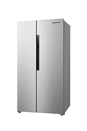 Hamilton Beach HBF1558 15.6 cu ft Counter Depth Full Size Refrigerator, Side Doors