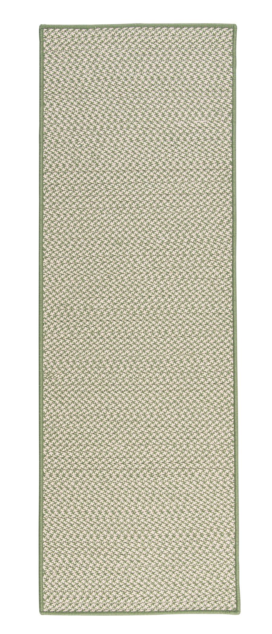 Colonial Mills Herringbone Mudroom Runner Moss Green 2&6x22x7&