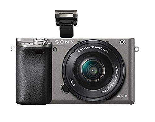Sony Alpha a6000 Mirrorless Digital Camera with 16-50 mm Lens, 24 MP (White)