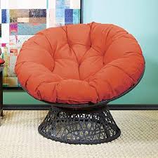Osp Home Furnishings - Papasan Chair - Orange