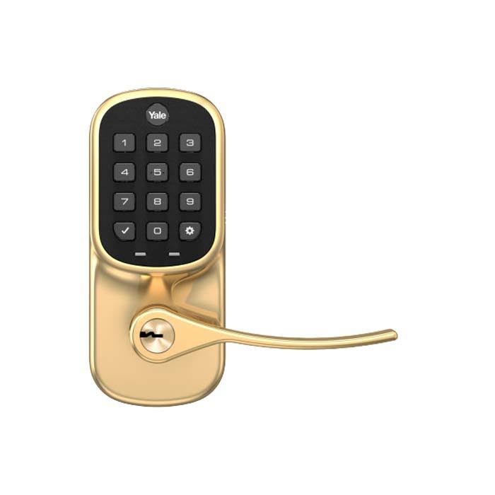 Yale Assure Keypad Lever Lock, Connected by August