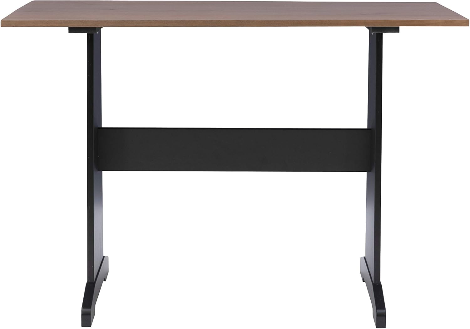 Linon Black and Pecan Breakfast Dining Set Ardmore Nook