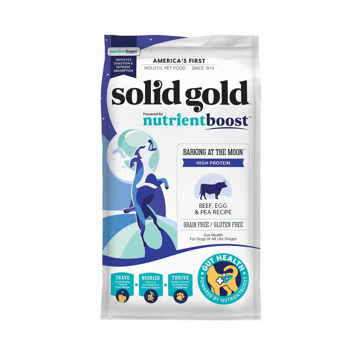 Solid Gold Barking at The Moon Grain-Free Beef Dry Dog Food - Pet Supplies online store