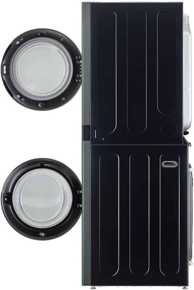 LG WKGX201HGA Single Unit Front Load LG WashTower(TM) with Center Control(TM) 4.5 cu. ft. Washer and 7.4 cu. ft. Gas Dryer