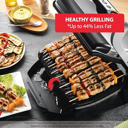 T-fal OptiGrill Stainless Steel Electric Grill