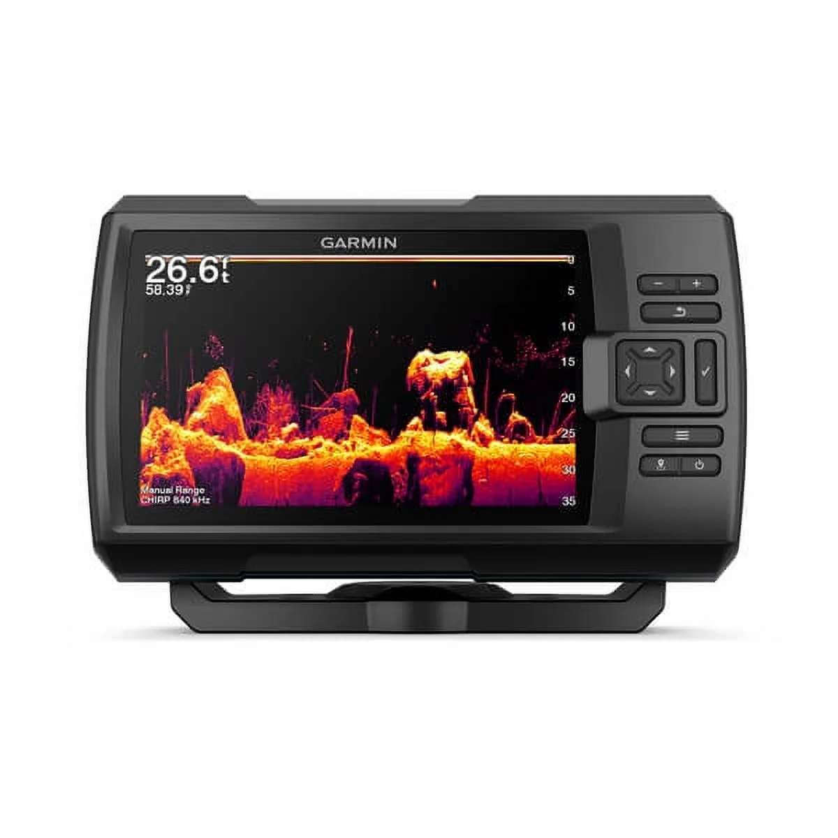 Garmin 010-02552-00 Striker Vivid 7cv 7 Fishfinder Gps Track Plotter With Gt20