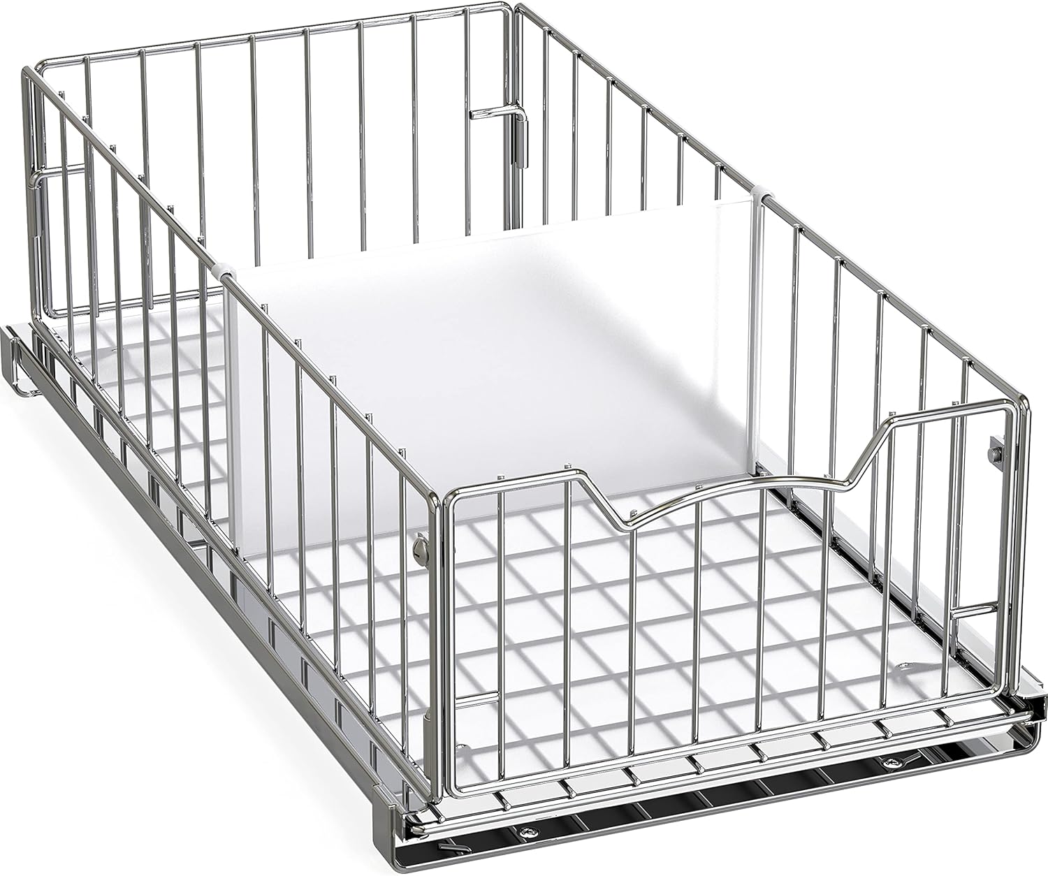 SimpleHouseware Pull Out Cabinet Sliding Basket