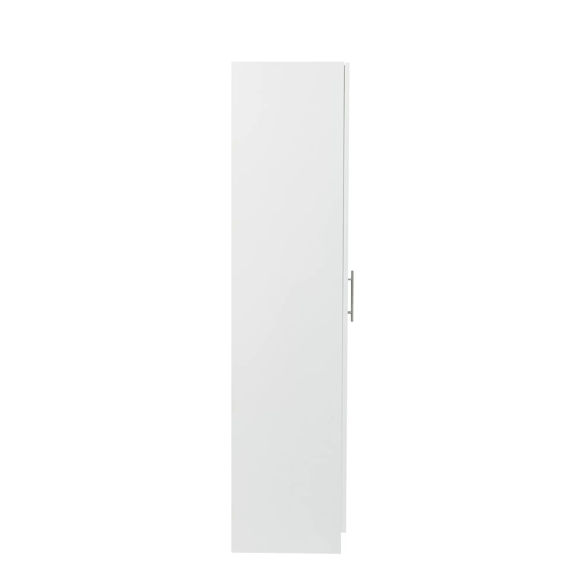 Pantry Wood Storage Cabinet,71" H Wardrobe Cabinet with 3 Adjustable Shelves 2 Doors for Bedroom Kitchen