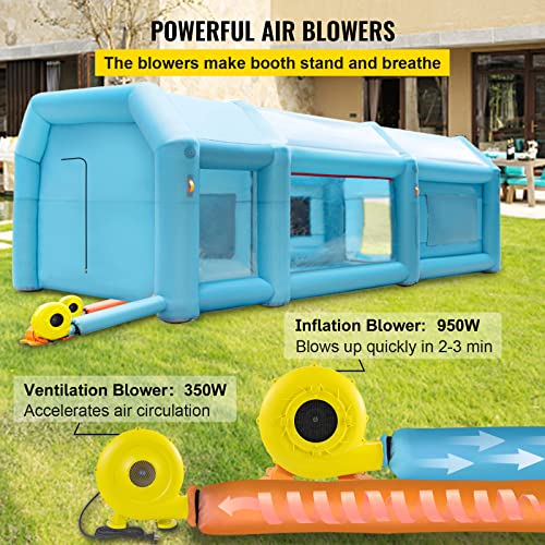 VEVOR Portable Inflatable Paint Booth