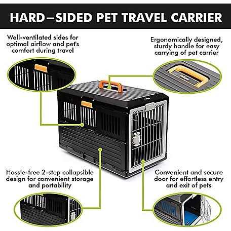 Mirapet USA Pet carriers Airline Tsa Approved Travel crates for Cats and Dogs - Pet Supplies online store