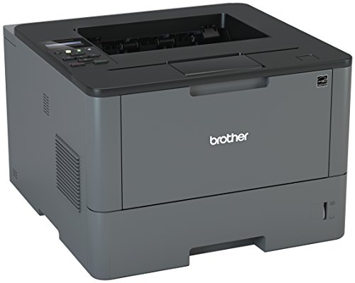 Brother Monochrome Laser Printer, HL-L5200DW, Wireless Networking, Mobile Printing, Duplex Printing, Amazon Dash Replenishment Ready, Black, 2.3