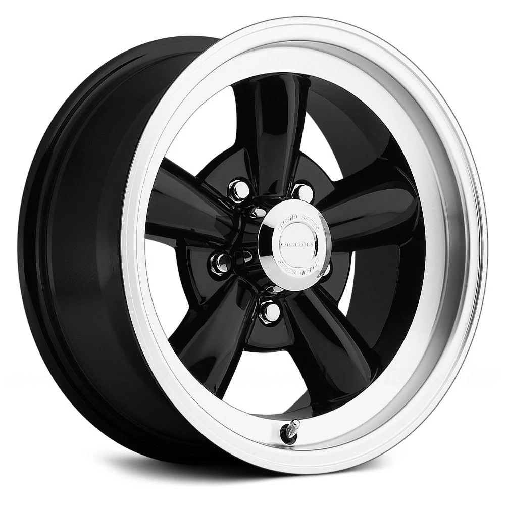 Vision 141 Legend 5 17x8 5x4.75 inch +0mm Gloss Black Wheel Rim