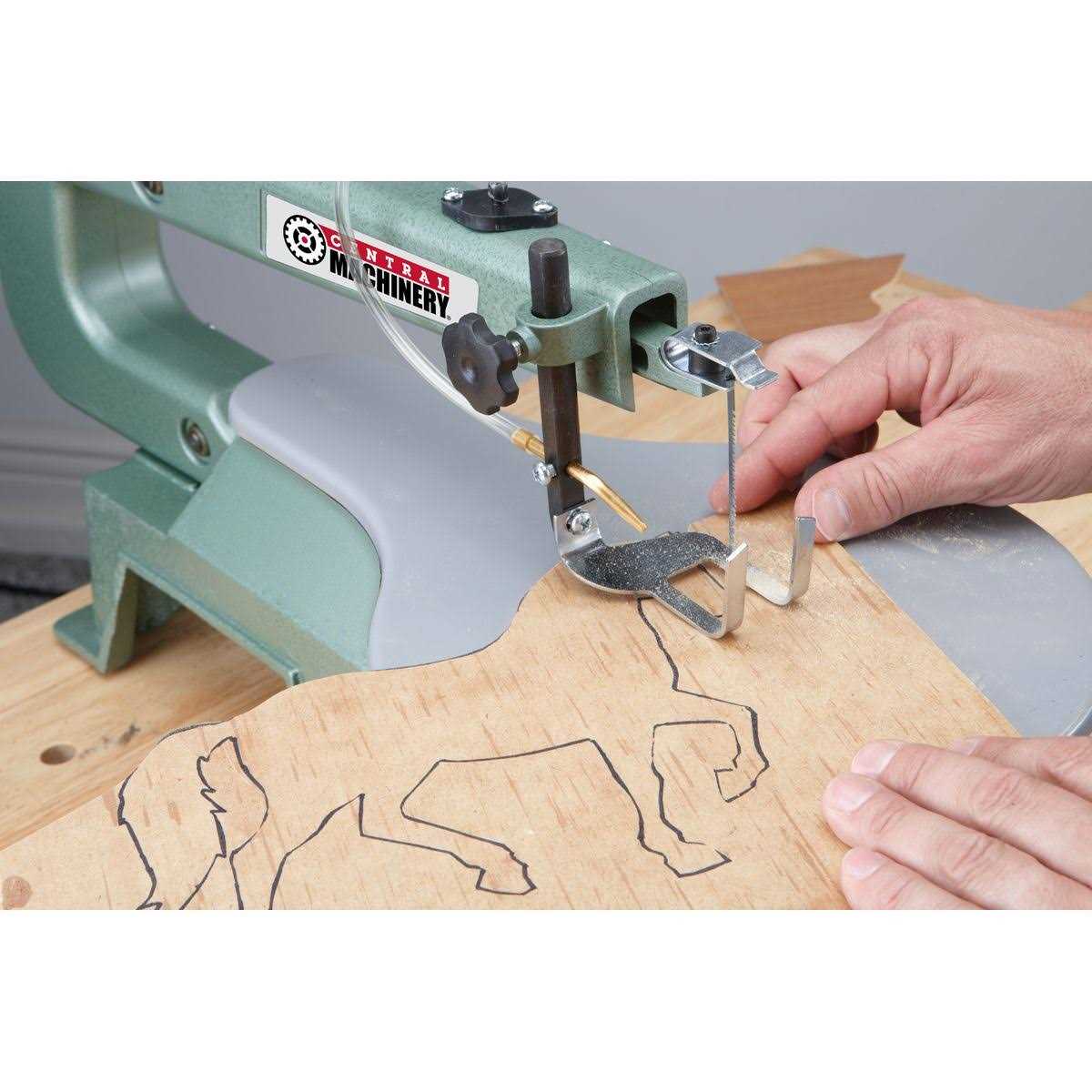 Central Machinery 16 in. Variable Speed Scroll Saw - Shop Hardware Tools Online Store