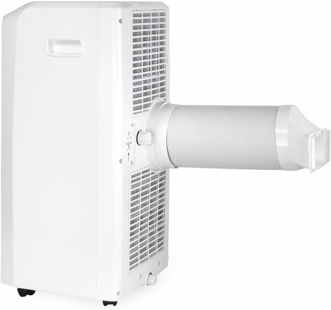 Barton 8,000 BTU 4in1 Portable Air Conditioner Dehumidifier Fan A/C Cooling for Rooms up to 500 Sq. ft with Remote Control Kit