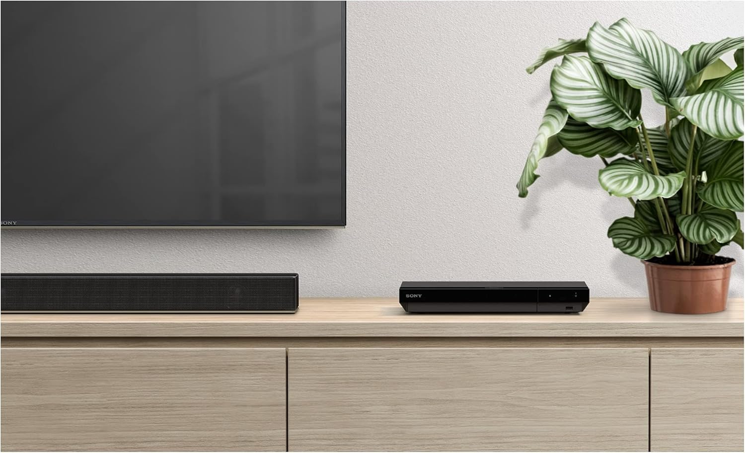 Sony UBP-X700M HDR 4K UHD Network Blu-ray Disc Player with HDMI Cable