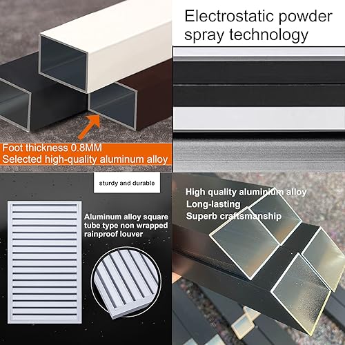 Aluminum Air Conditioner and Heat Pump Cover , Mini Split Air Conditioner Cover for Outside Units , Shelf Plant Stand , mini split ac cover for outside unit ,Noise Reduction , suitable for outdoor