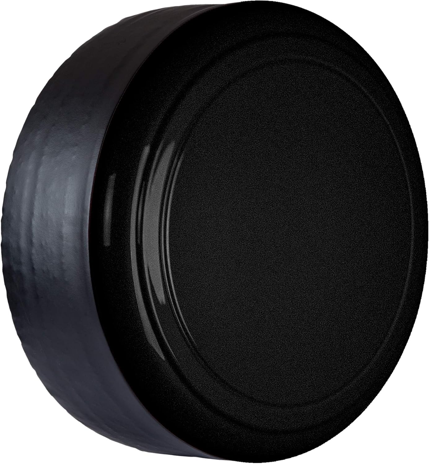 Boomerang Rigid Tire Cover for Toyota RAV4 - (Hard Plastic Face & Vinyl Band) - Black Textured
