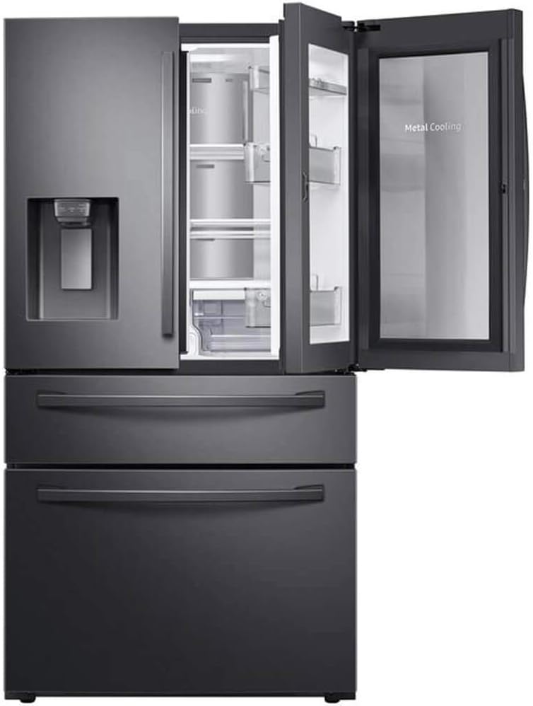 Samsung RF28R7351SG 27.8 Cu. Ft. Black Stainless 4-Door French Door Refrigerator