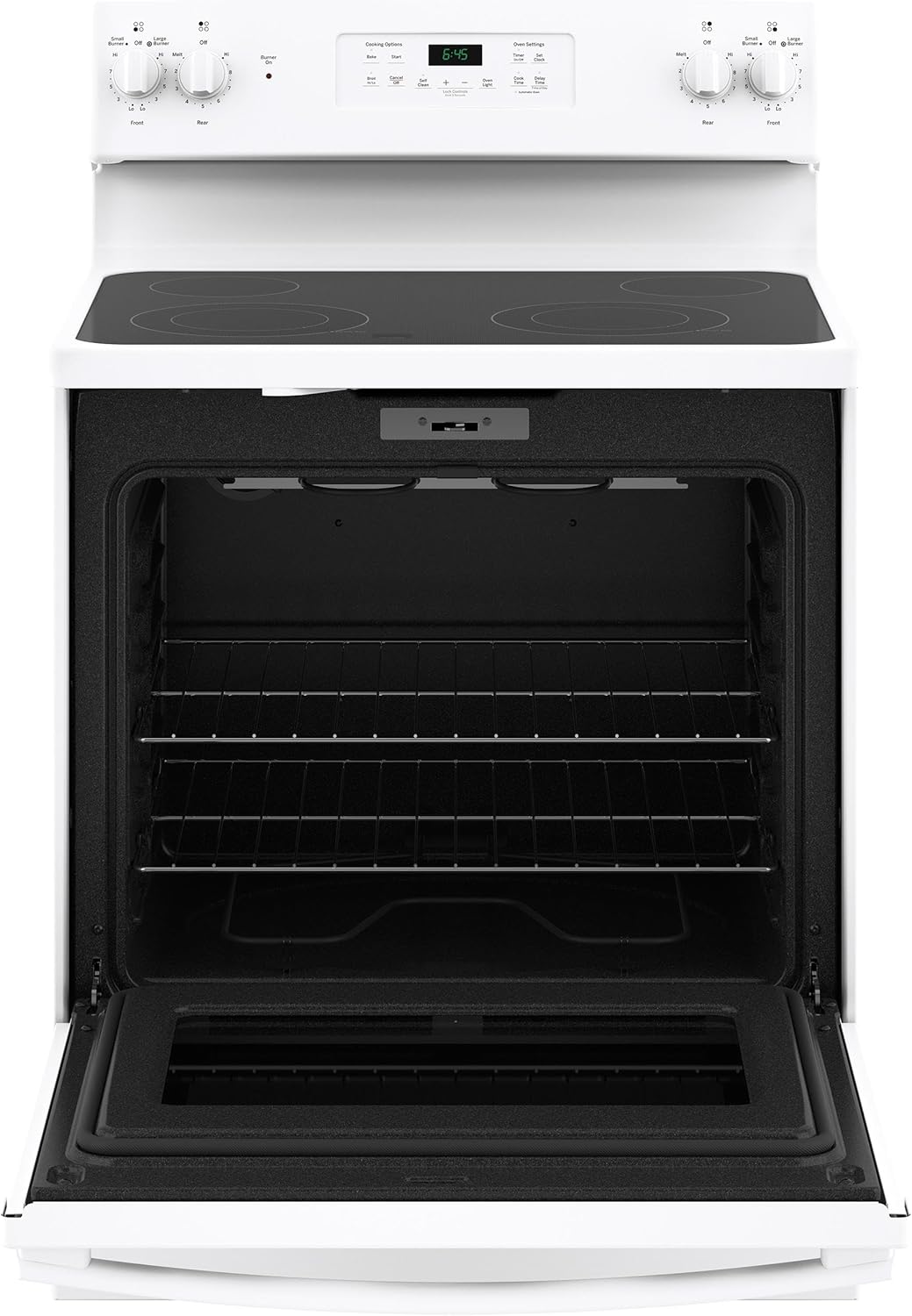 GE Appliances JB645DKWW, White