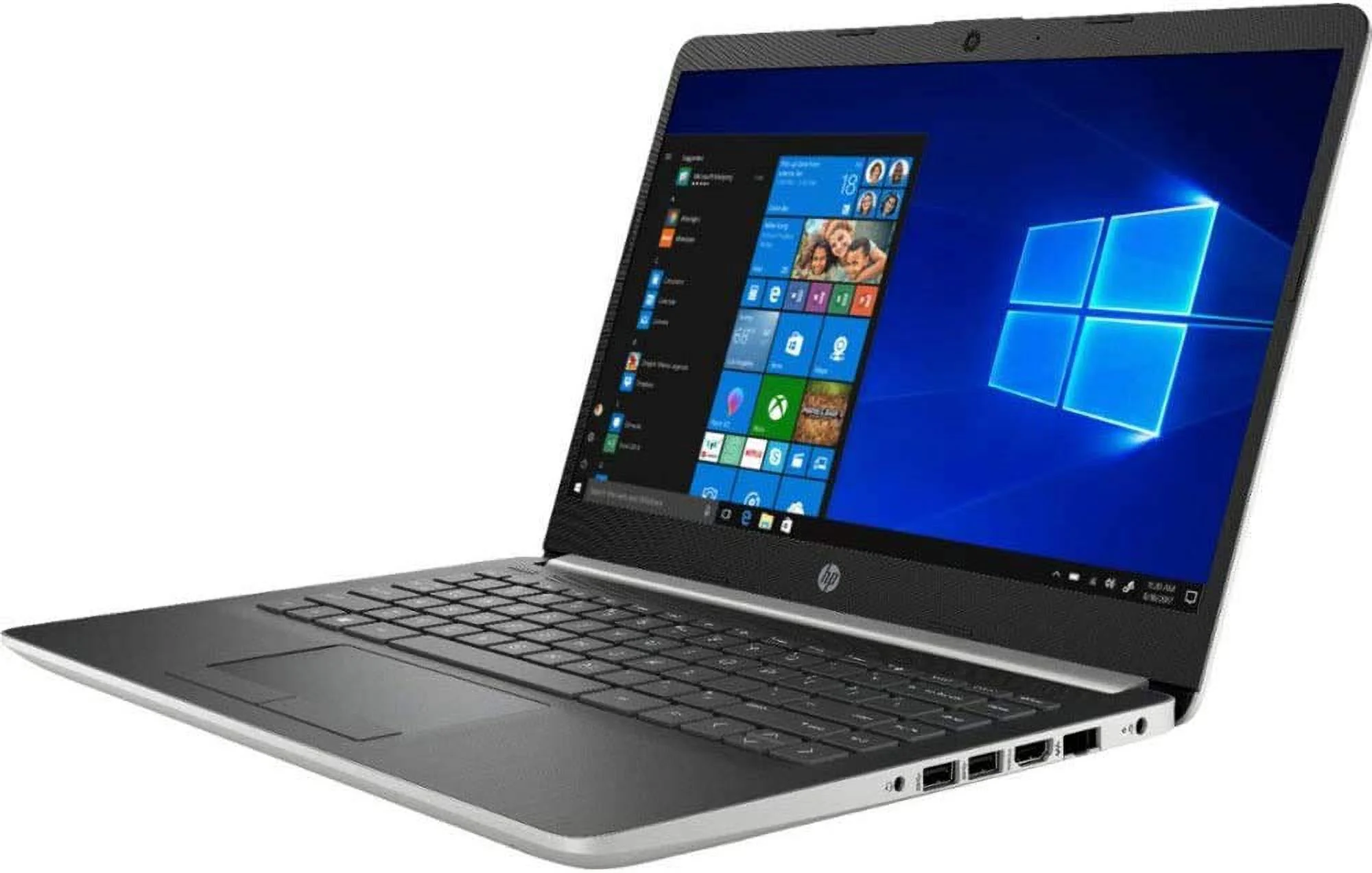 HP 14" Touchscreen Home and Business Laptop Ryzen 3-3200U, 8GB RAM, 128GB M.2 SSD, Dual-Core up to 3.50 GHz, Vega 3 Graphics, RJ-45, USB-C, 4K Output HDMI, Bluetooth, Webcam, 1366x768, Windows 10 Pro