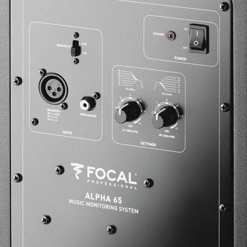 Focal Professional Alpha 65 Active 2-Way Near Field Monitoring Loudspeaker