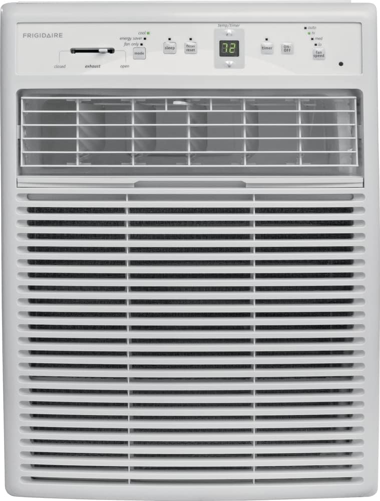 Frigidaire Window-Mounted Slider Casement Air Conditioner, 8,000 BTU, in White