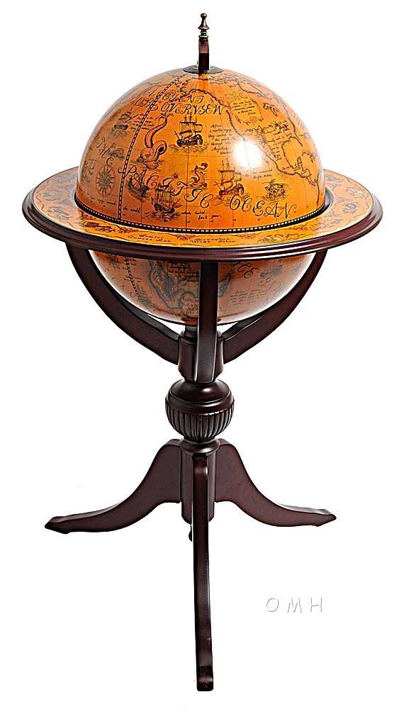 Globe Bar 17 3/4 Inches - 3 Legs