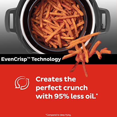 Instant Stainless Steel Duo Crisp Programmable Outer Lid Automatic pressure cooker