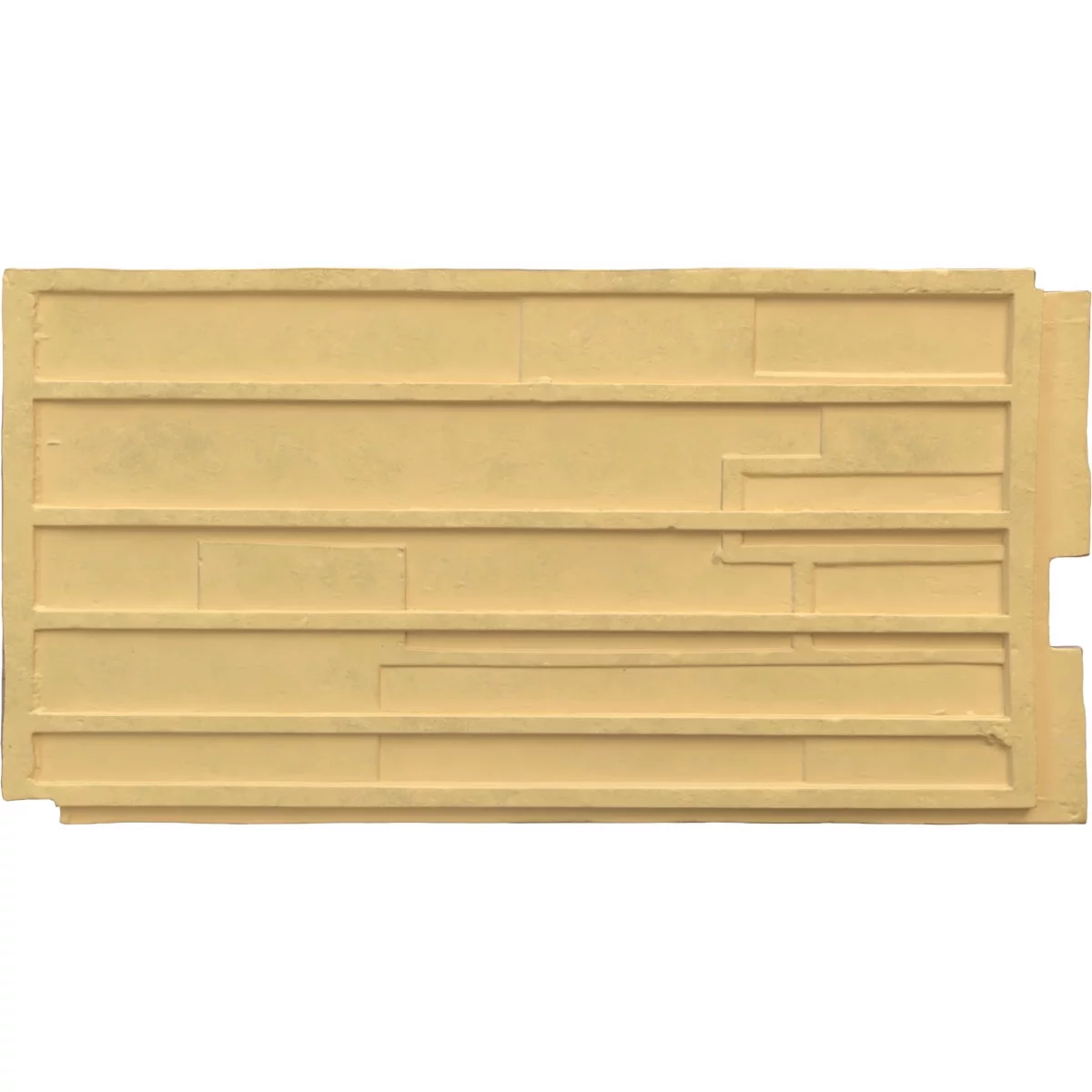 Ekena Millwork 45.75"W x 24.50"H x 1.25"D Canyon Ridge Stacked Stone, StoneWall Faux Stone Siding Panel, Smokey Ridge - Curated Treasures Market