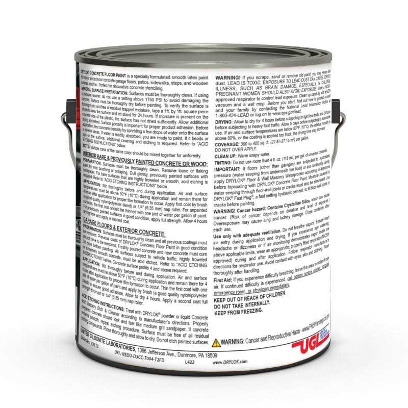 Drylok Concrete Floor Paint - Shop Hardware Tools Online Store