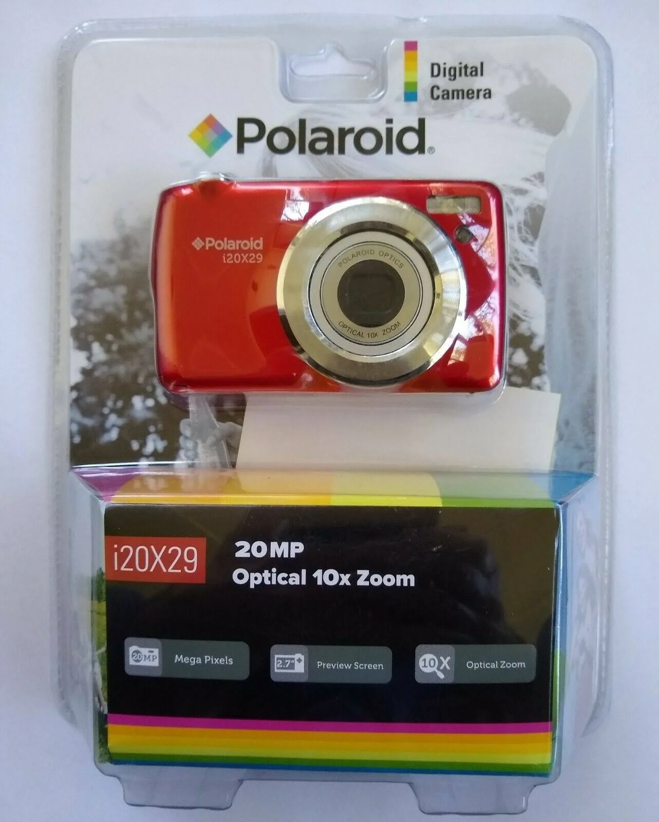 Polaroid i20X29 Digital Camera (Red)