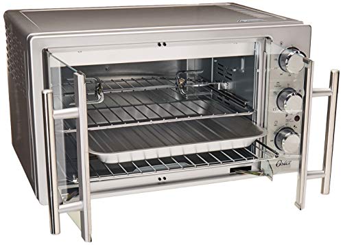 Oster French Door Oven With Convection Oven Tssttvfdxl Stainless Steel French Door Knob countertop oven