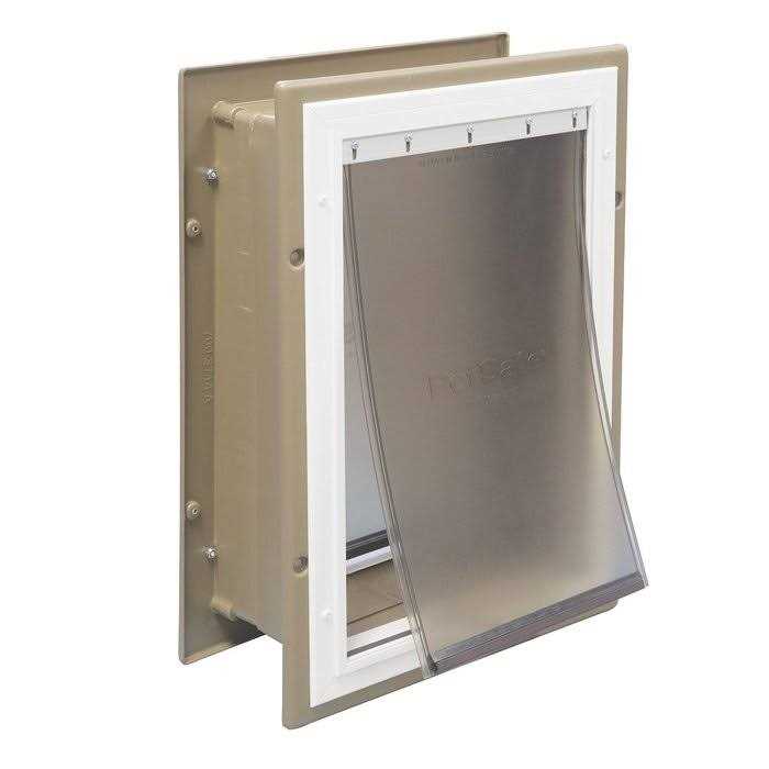 PetSafe Wall Entry Aluminum Pet Door - Pet Supplies online store