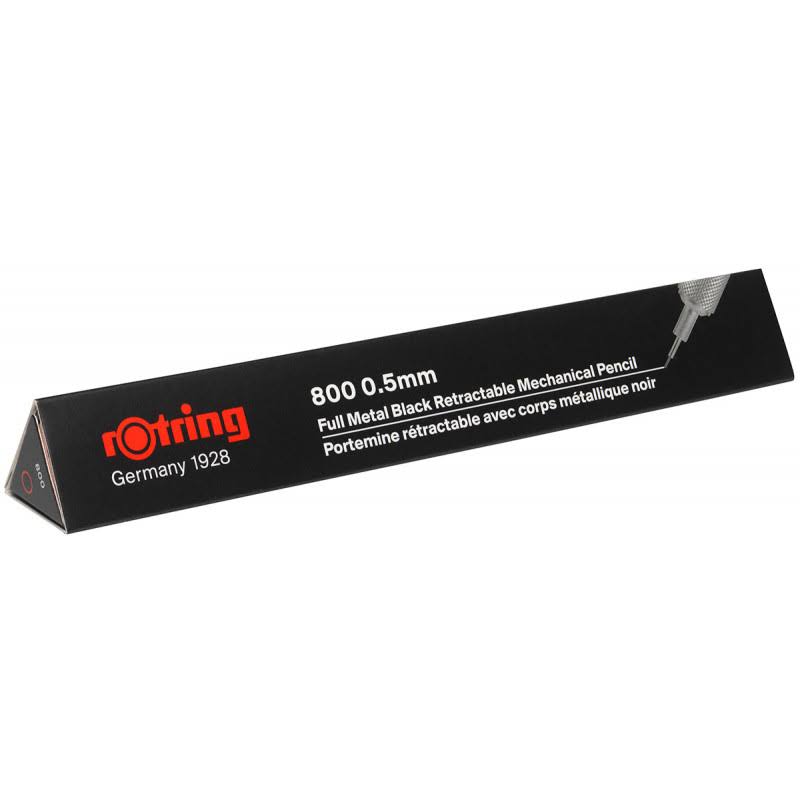 Rotring 800 Mechanical Pencil - Black Barrel - 0.50mm