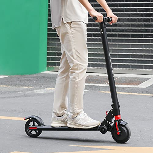 MoNiBloom E-Scooter Electric Kick Scooter w/LED Display and Bluetooth APP, Portable Folding Commuting Scooter for Adults & Teens