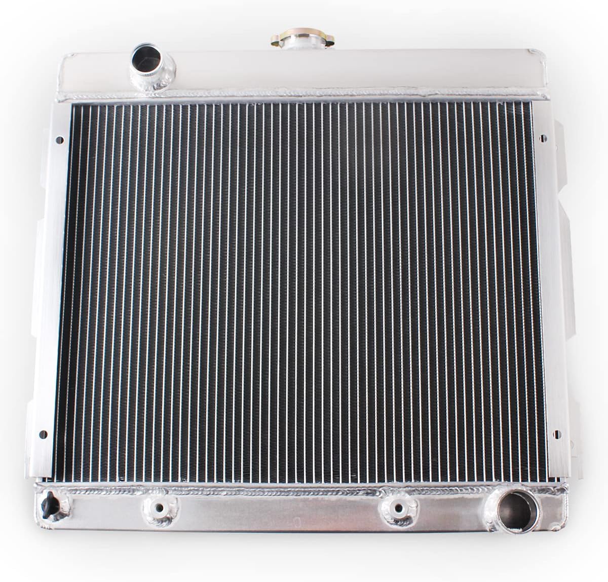LUXERAD 3 Row Full Aluminum Radiator for 1972-1986 JEEP CJ5 CJ6 CJ7 J10 J20,1974-1975 Jeep Cherokee,1981-1985 Scrambler Radiator