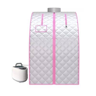 Single Person Indoor Traditional Steam Sauna MoonQuake Color: Sliver