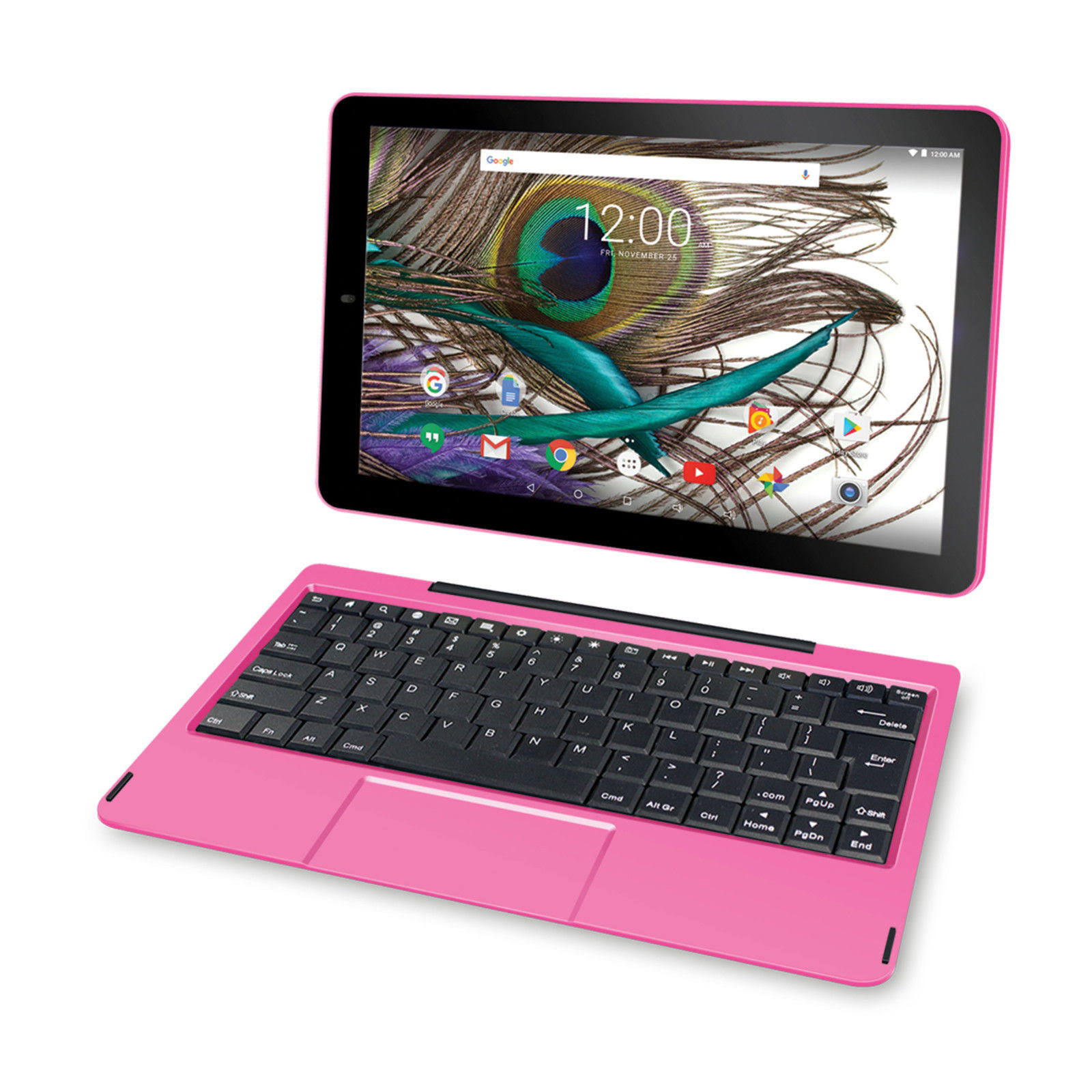 RCA 10 Viking Pro - Wi-Fi - 32 GB - Pink - with Detachable Keyboard - 10.1x22