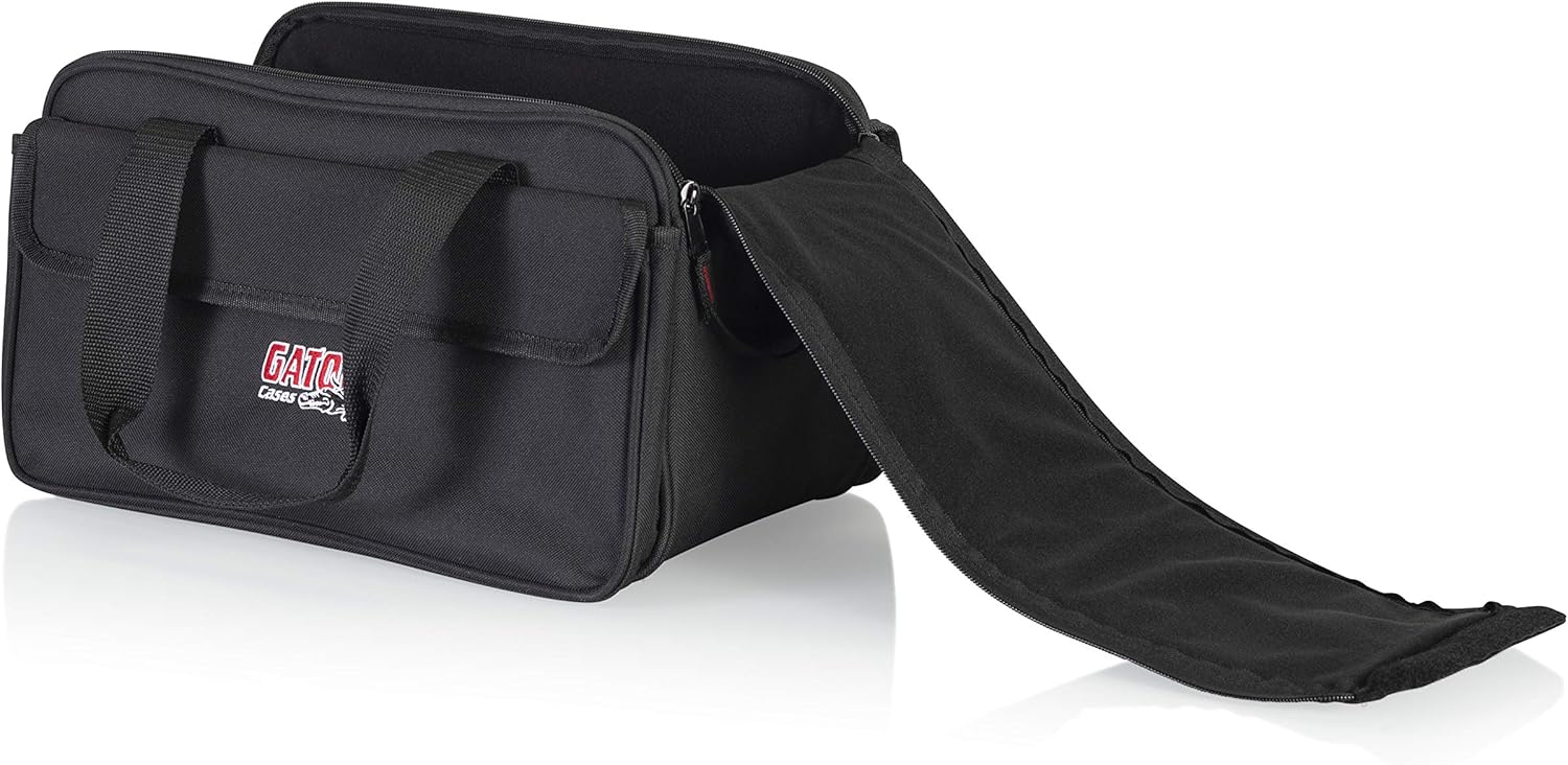 Gator Cases Heavy-Duty Speaker Tote Bag for Compact 12" Speaker Cabinets; Fits QSC K12, Yamaha DXR12 and more (GPA-TOTE12)